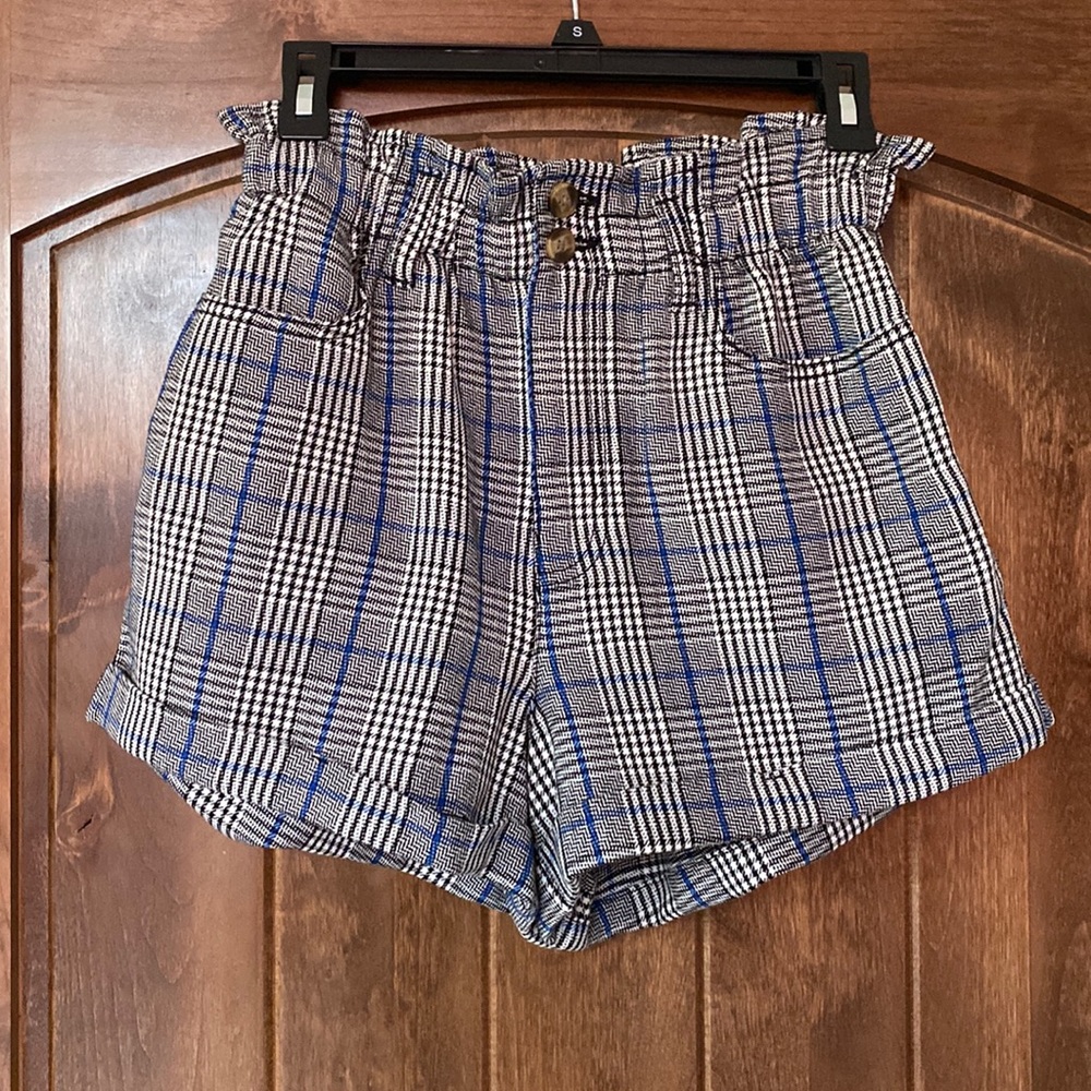 Plaid Dress Shorts